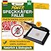 Produktbild GREEN GUARDIA Speckkäfer Falle mit Pheromon-Lockstoff - 1X Falle - umweltfreundlich Speckkäfer bekämpfen, Chemiefreie Pheromonfalle mit austauschbaren Klebeflächen, giftfrei und geruchsneutral