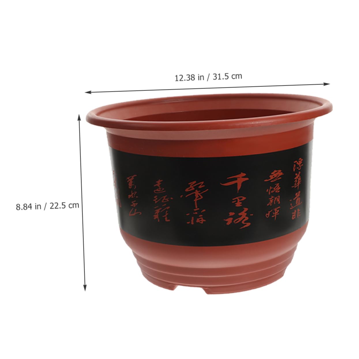 ORFOFE Lot De 2 Pots À Orchidées en Plastique avec Trous Uniques pour Une Utilisation Facile