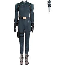 Yelena Belova Cosplay Costume New Bodysuit Deluxe Combat Suit Black Hero Full Set for Halloween Party