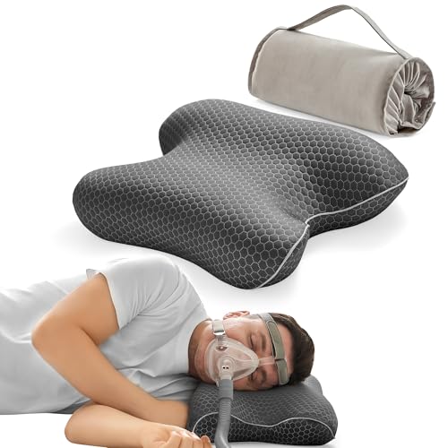 Joynox Travel Memory Foam CPAP Pillow with Storage Bag