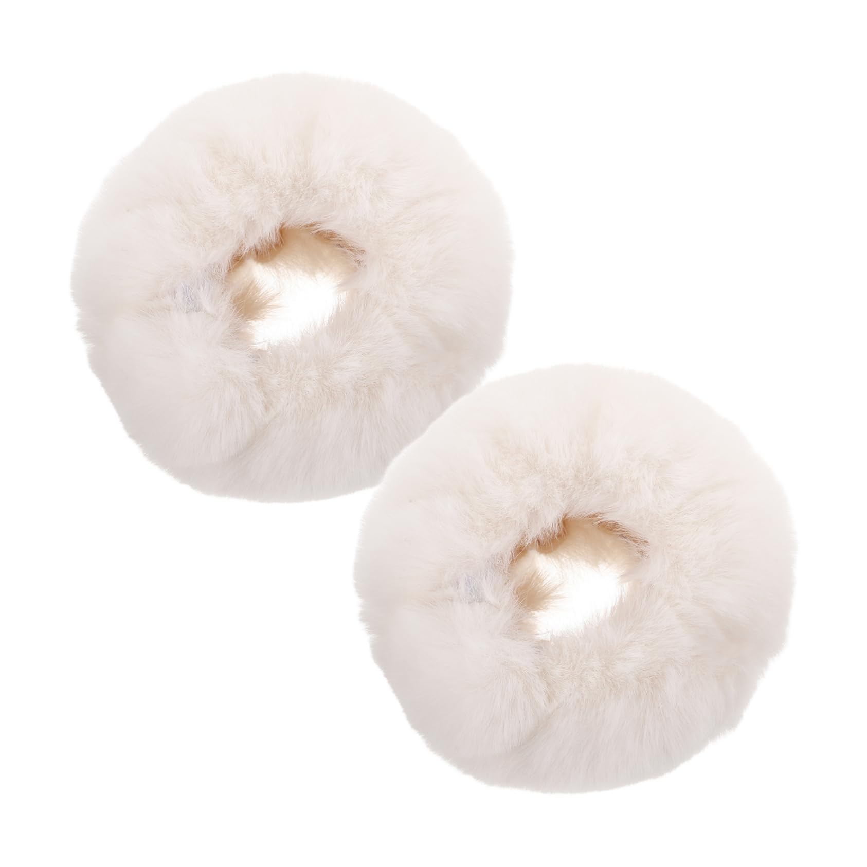 BESPORTBLE Furry Arm Warmers Rabbit Fur Fleece Wristband Boys and Girls Arm Warmer Sleeves Faux Fur Wrist Cuffs Stylish Warm Winter Accessory