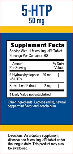Superior Source 5-Htp Nutritional Supplements, 50 Mg, 60 Count,White #TOP3