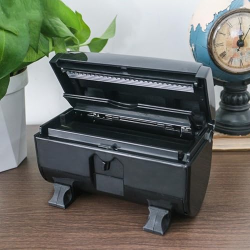 Coupe-papier aluminium professionnel avec boîte de rangement compacte