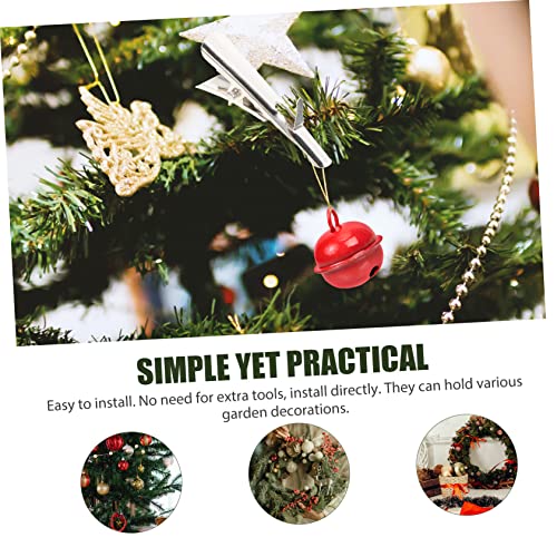 Decoraciones Navideñas Christmas Tree Decorations con Clip de Flor 3