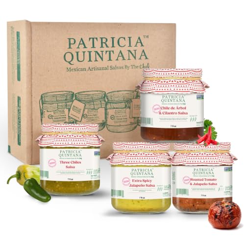 Authentic Mexican Salsa Sampler Pack, 4 Bottles