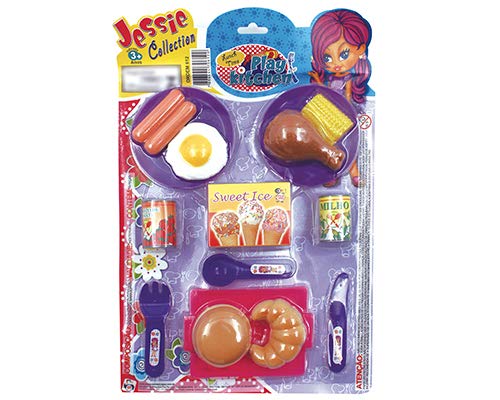 Cartela Lunch Time Jessie Collection Brinquedos Pica Pau