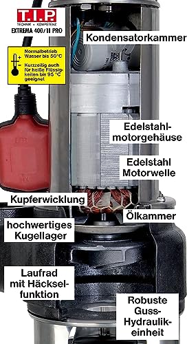 T.I.P. Extrema 400/11 Pro Schmutzwasserpumpe - 7