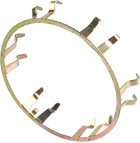 Miniatura 4 de Tapa central de rueda Cubierta de buje de anillo interior Clip de retención de repuesto de metal Anillos de montaje para Mitsubishi Pajero Montero