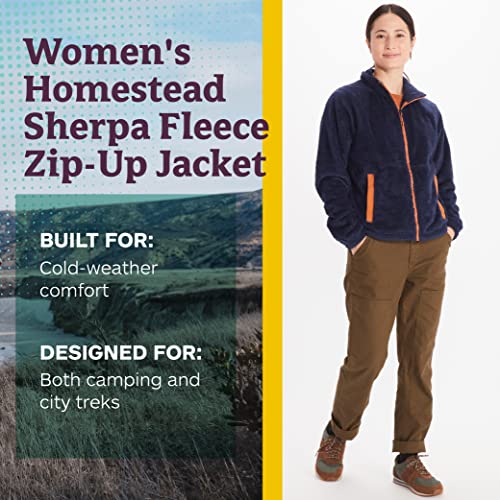 Image of MARMOT Women's Homestead Full-Zip Jacket - Blanket-Soft High-Pile Sherpa Fleece