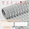 Deepsoon Heating Pad,Electric Heating Pads for Back,Neck,Moist Heating Pad for Abdomen Shoulder Knee Legs,Dry/Moist Heat&Auto Shut Off,Mother's Day Birthday for Men and Women,Light Gray,24x12 Inch #4