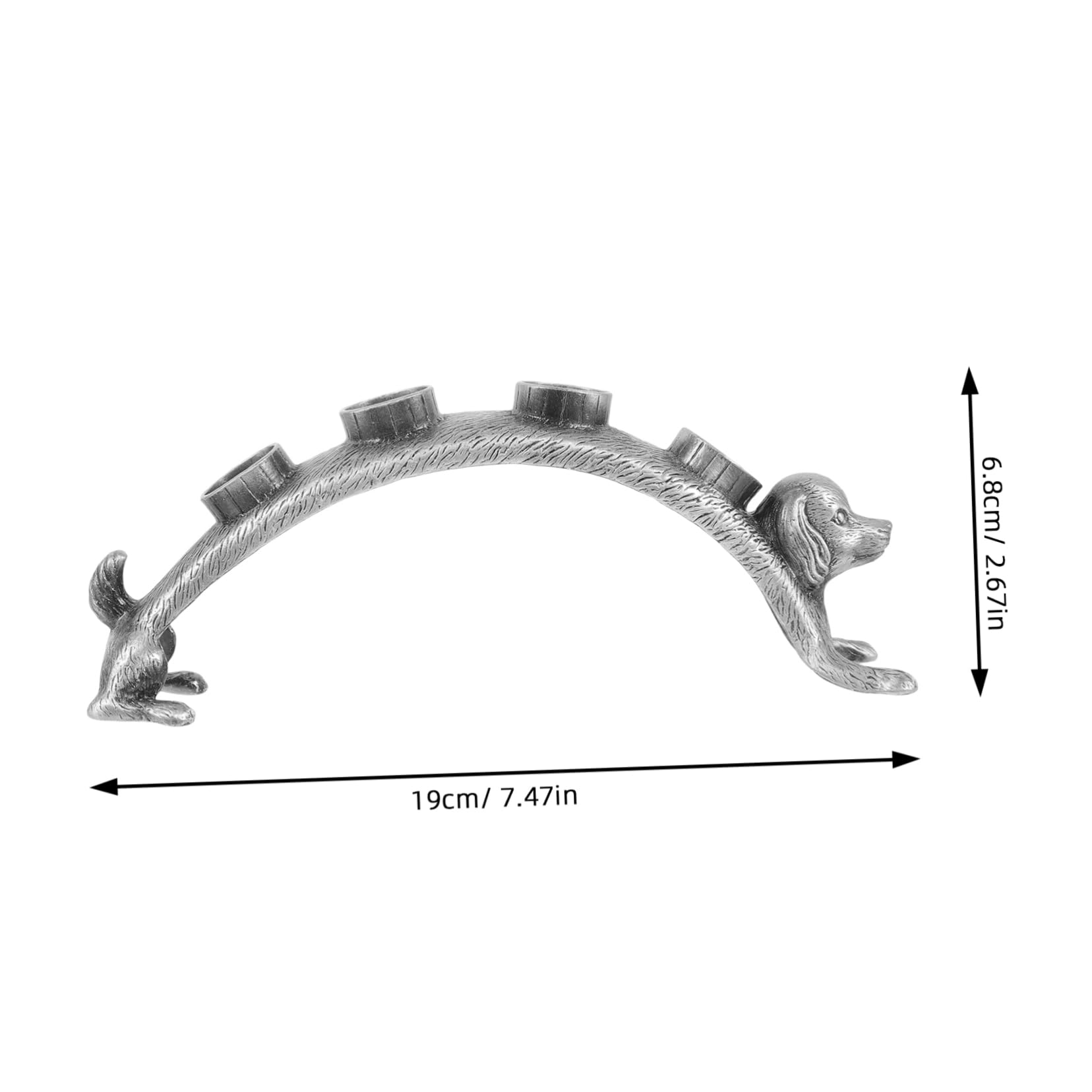 Cabilock 3piezas Soporte De Vino Forma De Perro Estante para Tapones De Vino Rack De Almacenamiento Accesorio para Fiestas y Decoraciones De Navidad