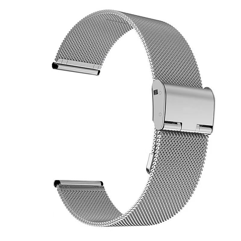 Bracelet de remplacement de montre 20 mm en acier inoxydable poli