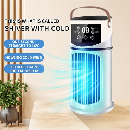 Climatiseur portable compact pour chambre : l'unité de climatisation évaporative anti-canicule - 3