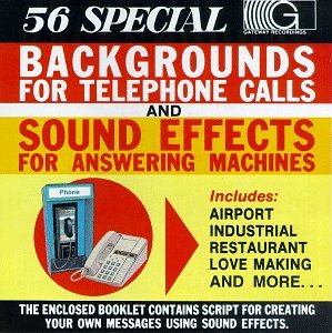 Backgrounds Telephone Calls & Sound Effects Answer [Audio CD]