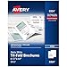AveryTri-Fold Printable Brochure Paper, Inkjet Printers, 100 Brochures and Mailing Seals, 8.5 x 11 (8324)