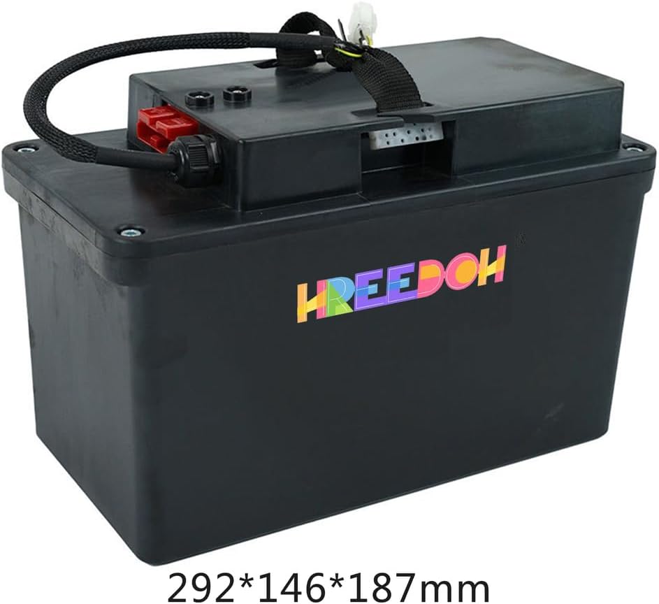 24V Electric Forklift Battery 24V Pallet Jack Truck Battery 40AH LiFePO4 Replacement Batteries with Handle