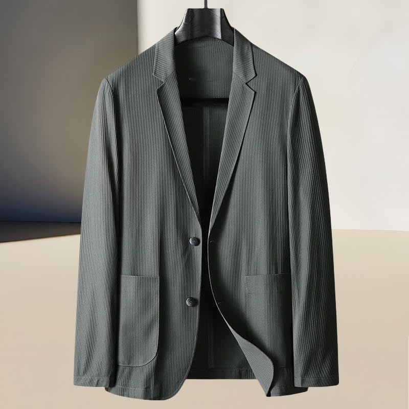Veste business homme légère anti-plis avec protection solaire