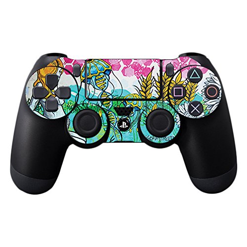 MightySkins Skin Compatible with Sony PS4 Controller - Mother Garden | Protective, Durable, and Unique Vinyl Decal wrap Cover | Easy to Apply, Remove, and Change Styles | Made in The USA