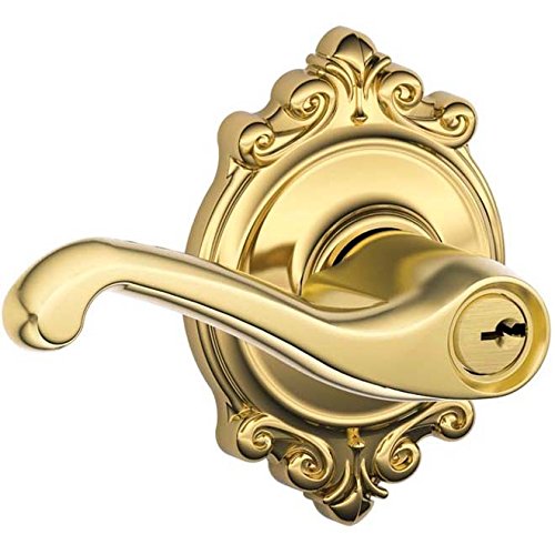 Featured Product Schlage Lock Company F51AFLA505BRK F51A Flair 505 BRK 16211 10063 BROOKSHIRE Deco Rose Entry