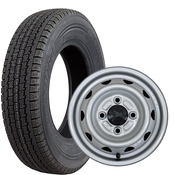 Amazon | ブリヂストン スタッドレスタイヤ 145/80R12 80/78N W300+