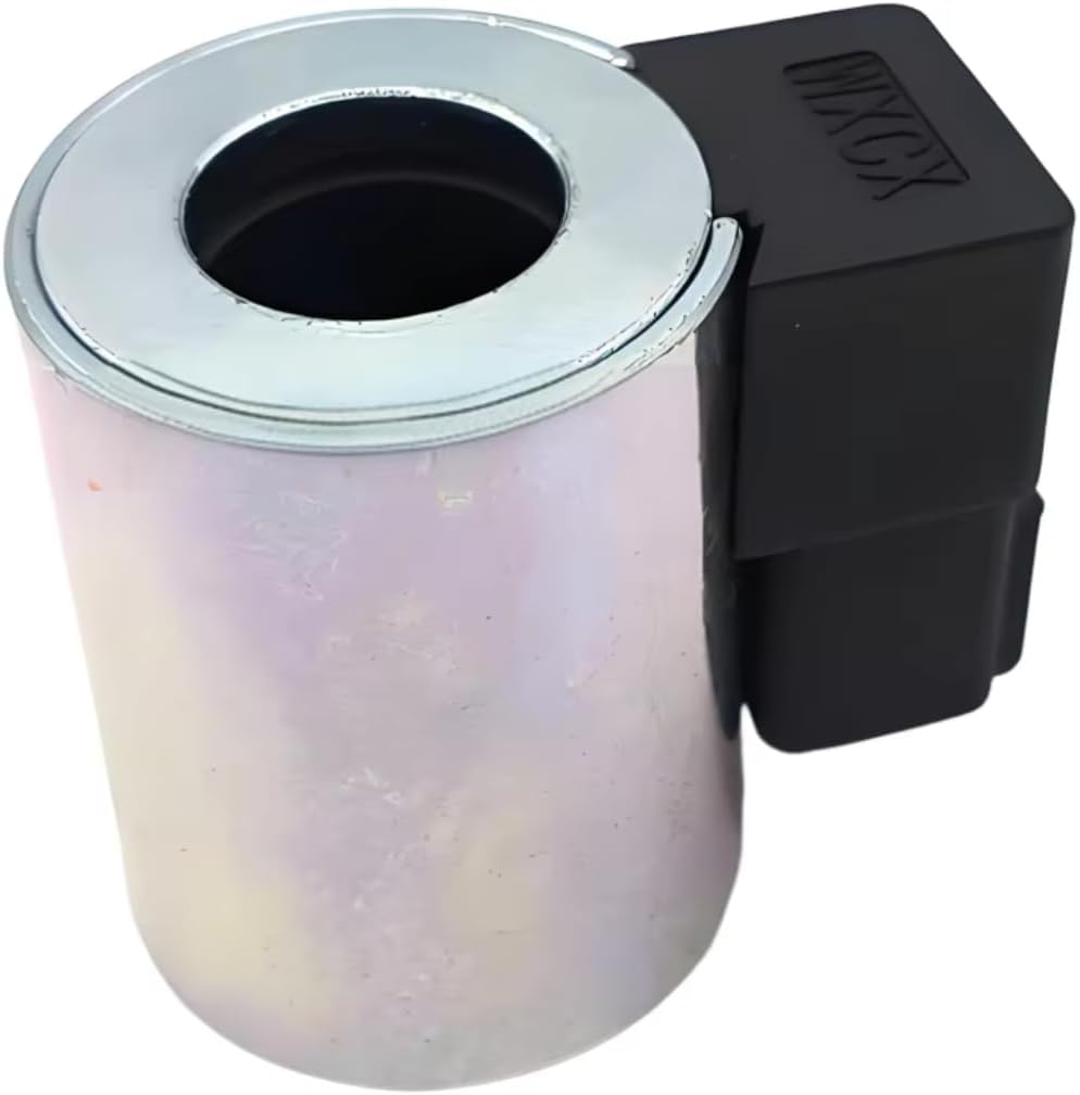 Compatible with Caterpillar E320GC / 323/325/329/330/336 Gc Coil of Electromagnetic Valve Coil Safety Lock Spare Parts (24V)