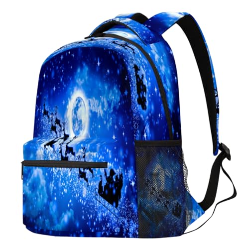 Sac à dos de Noël polyvalent pour l'école et les voyages