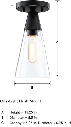 Miniatura 7 de DESIGNERS FOUNTAIN Norro D290M-5FM-MB - Lámpara de techo empotrada de 5.5 pulgadas, color negro mate