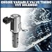 INFINAUTO Engine Variable Valve Timing VVT Solenoid, Car Engine Camshaft Oil Control Valve No.10921AA070 for Subaru Legacy 2008-2009 Silver Tone, 1 Pc