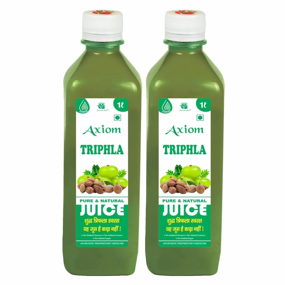 Axiom Triphla Swaras 1000 ml -Pack of 2 | No Added Sugar | WHO-GLP,GMP Certified Product (Triphla Swaras) (B08XXZL6GK) Amazon Price History, Amazon Price Tracker