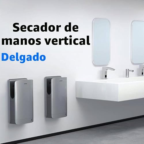 Miniatura 2 de Anydry 2065 Secador De Manos De Doble Lado Filtro Hepa Eficiente Abs. Plateado