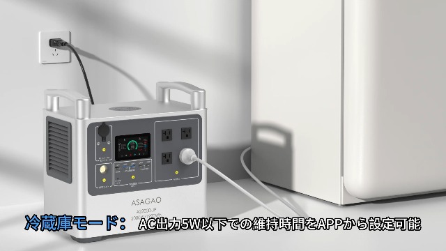 Amazon.co.jp: ASAGAO ポータブル電源 AS2000-JP 大容量 1920Wh/2000W
