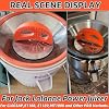 Crescent Tool Compatible for Jack Lalanne Power Juicer Juicer Repalcement Parts for CL003AP E1188 E1189 MT1000 Orange