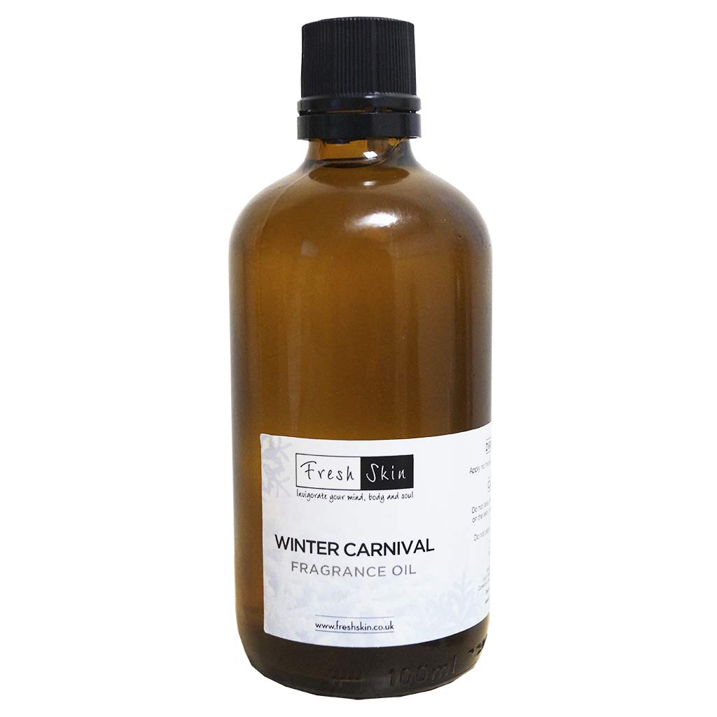 Freshskin Beauty Amber/Red 50Ml Winter Carnival Fragrance Oil