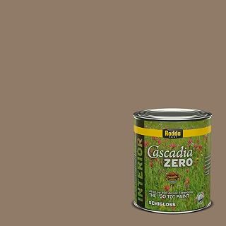 Rodda Paint CASCADIA ZERO Interior Semi-Gloss Paint & Primer in One, Quart, Dusty Path