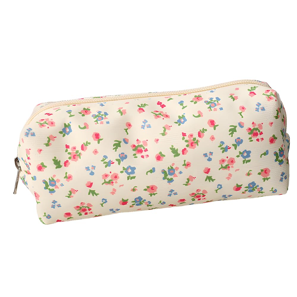 SSyang Pencil Case, Unisex, Pencil Case for 17 x 7 x 6 cm, Small and Cute Cartoon Bag Can Be Used as a Bag for Keys, Cosmetics, Toys (Beige) — image 1