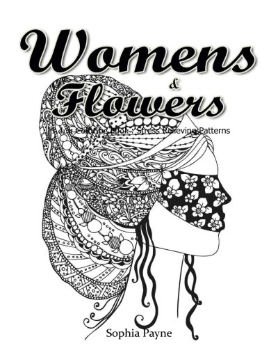 Womens & Flowers: Adult Coloring Book Stress Re... 1540768201 Book Cover