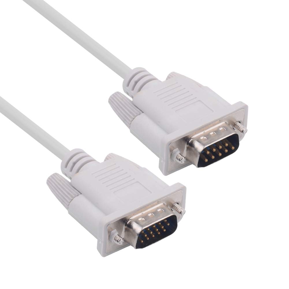 DB9 RS232 męski do DB15 15Pin VGA Połączenie kablowe Złącze transmisji wideo