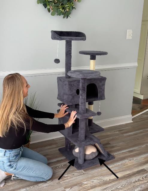 Base de estabilidad para árbol de gatos miniatura 3