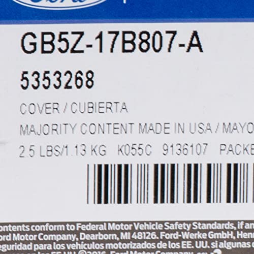 Ford Oem Factory Stock Genuine 2016 Explorer Rear Back Black Top Bumper Applique Self Adhesive Step Scuff Pad Protector Scratch Guard W Logo #TOP6