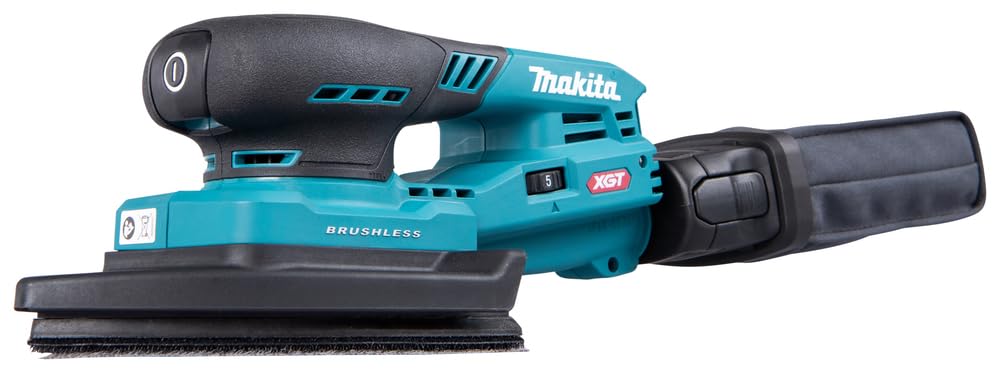 Makita BO006CGZ - Levigatrice a delta a batteria 40 V max. / 100 x 150 mm (senza caricatore e batterie)