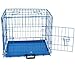 Blue Dog Cage Puppy Metal Training Pet Crate Carrier XS S M L XL Easipet (24