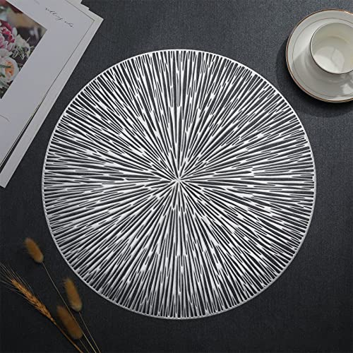 Set de table rond évidé chic et lavable pour protéger votre table - 7