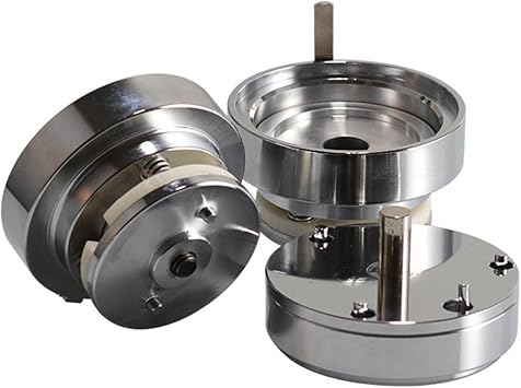 25/32/37/44/50/56/58/75MM Button Maker Mold, Interchangeable Round Die Moulds, Silver Metal, 1 Piece37mm/1.5in
