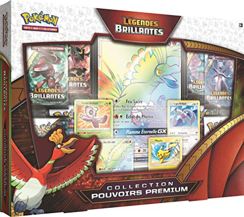 Pokémon Soleil et Lune : Légendes brillantes - Coffret Pouvoirs premium | Cartes à jouer et à collectionner | Modèle aléatoire