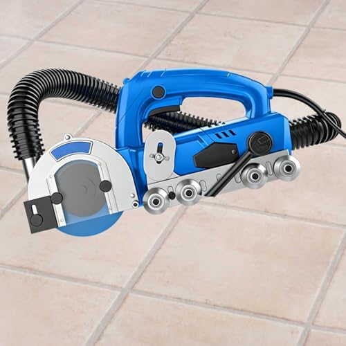 1200W Electric Tile Joint Cleaner - 9000 RPM Household Crevice Cleaning Machine, Ideal for Tile Repair & Maintenance, Efficient Slotting Tool with 2.2 Cleaning Plate