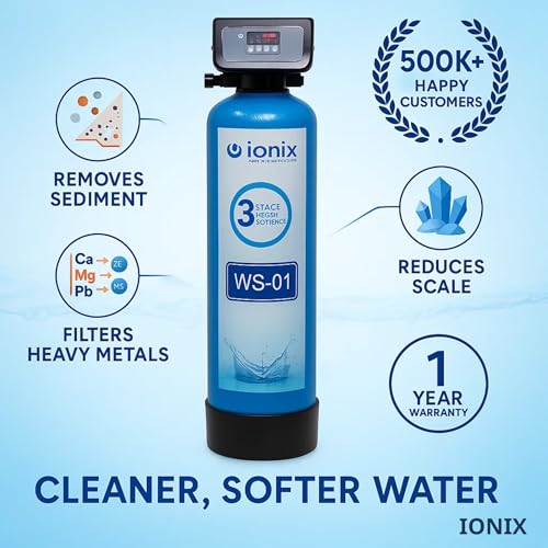 Image of Ionix Ion Exchange Technology Based Automatic Water Softner, India's First 3 Stage Water Softner With High Capacity Calcium Holding Resin | Free Installation In Delhi Ncr