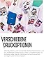 Canon Zoemini 2 Disney PIXAR Alles Steht Kopf 2 Mini Fotodrucker mobil tragbar unterwegs Hosentasche (Fotodruck 5x7,6 cm, kabelllos, für Smartphone + Tablet, Akku, Bluetooth) [+ 10er ZINK Druck-Set]