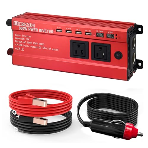 Onduleur de voiture 12V pour allume-cigare pour alimenter un PC portable en route