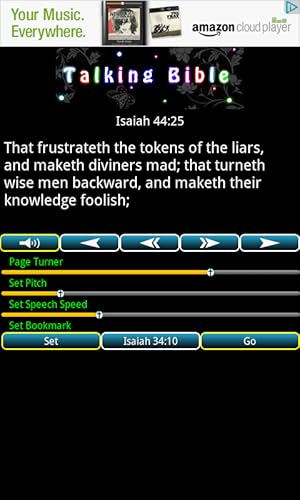 Free Talking Bible - Isaiah