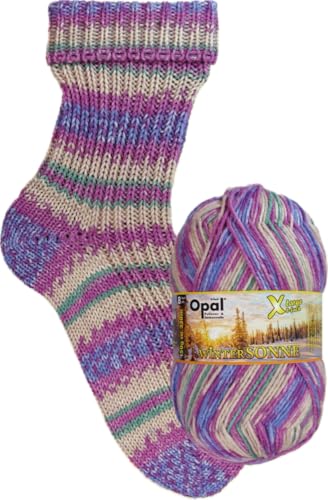 Opal XLarge Wintersonne (320m) 8-Ply Yarn - Wool-Blend, for Knitting Warm Socks with Unique Colour Patterns, 11431, 1 x 150g Opal XLarge Wintersonne (320m) 8-Ply Yarn - Wool-Blend, for Knitting Warm Socks with Unique Colour Patterns, 11431, 1 x 150g